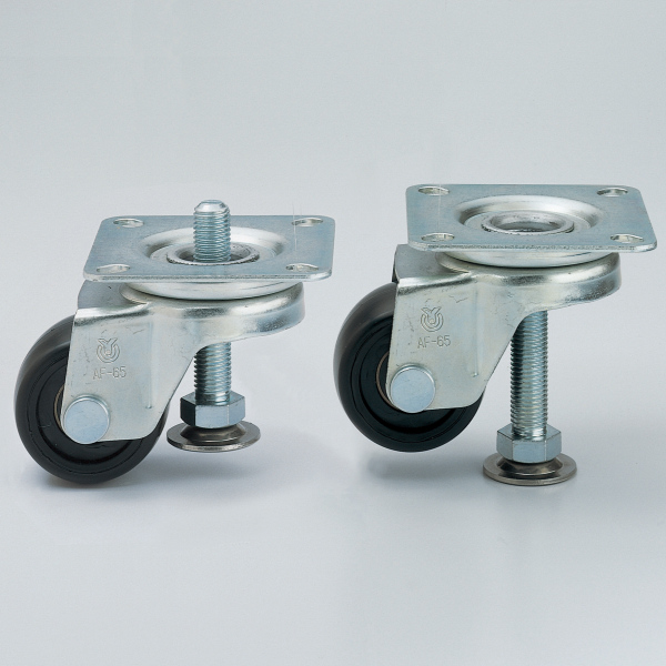 Casters With Leveling Glides Industrial Components Sugatsune