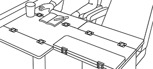 HG-TMH Dual Axis Torque Hinge Applications